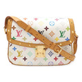 Louis Vuitton Monogram Multicolor Sologne Shoulder Bag Crossbody Blanc White