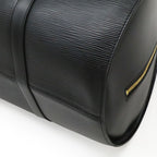 Louis Vuitton Epi Solferino GM Boston Bag Noir Black Gold — view 3