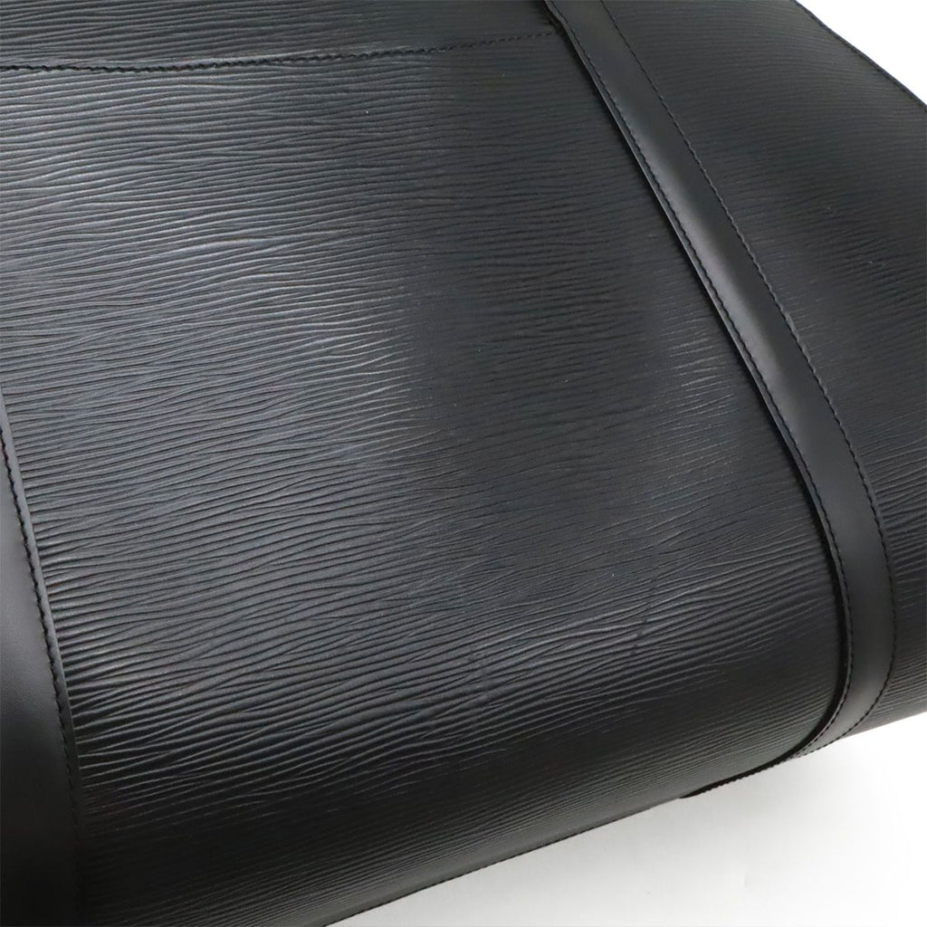 Louis Vuitton Epi Solferino GM Boston Bag Noir Black Gold — view 9