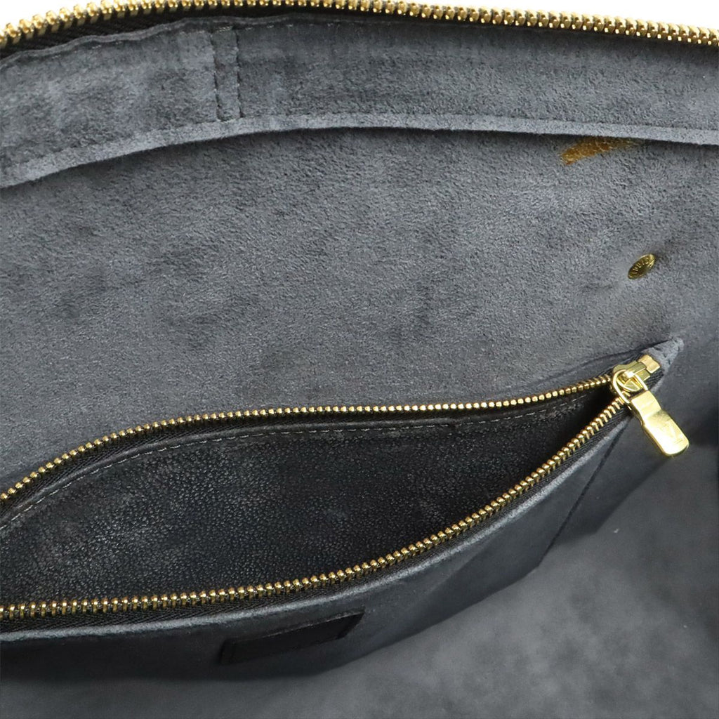 Louis Vuitton Epi Solferino GM Boston Bag Noir Black Gold — view 7