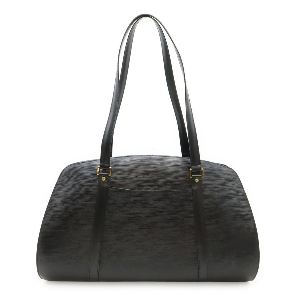 Louis Vuitton Epi Solferino GM Boston Bag Noir Black Gold