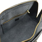 Louis Vuitton Epi Solferino GM Boston Bag Noir Black Gold — view 6
