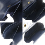 Gucci Vintage GG Canvas Navy Shoulder — view 6