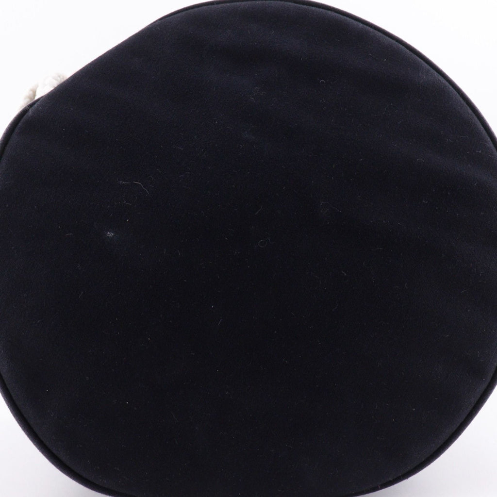 Chanel Pool Logo Cotton Black Shoulder — view 6