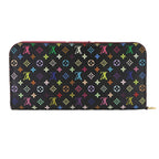 Louis Vuitton Monogram Multicolor Portefeuille Insolite Wallet Noir — view 2