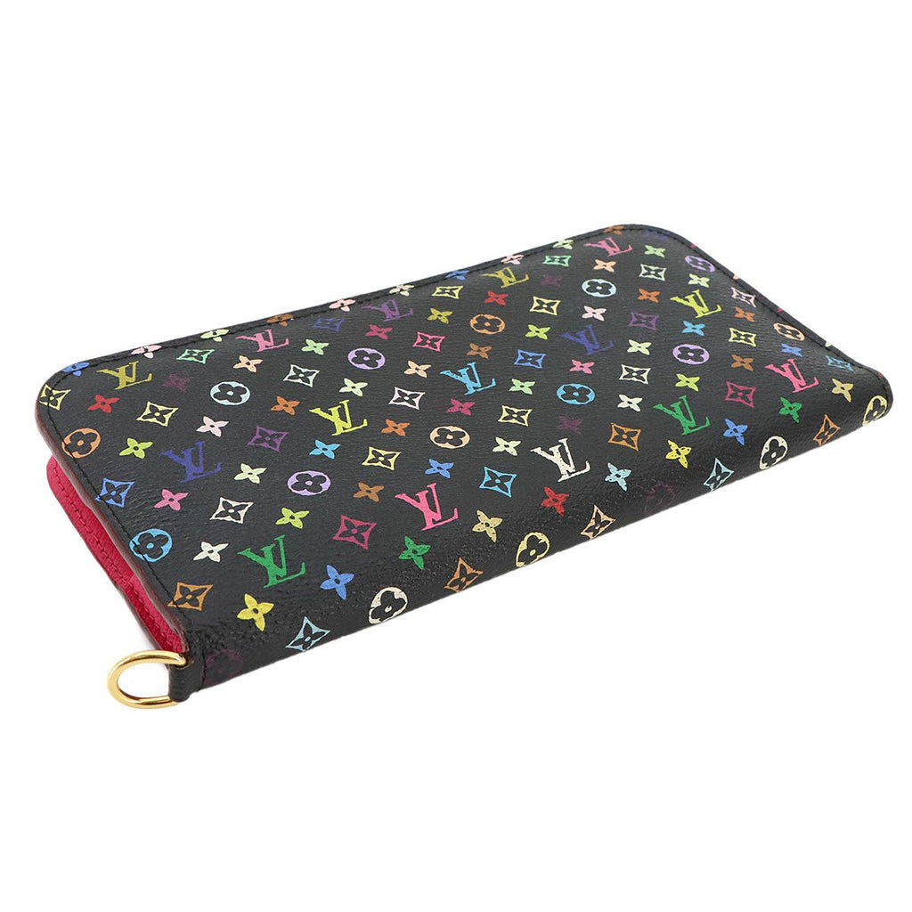 Louis Vuitton Monogram Multicolor Portefeuille Insolite Wallet Noir — view 3