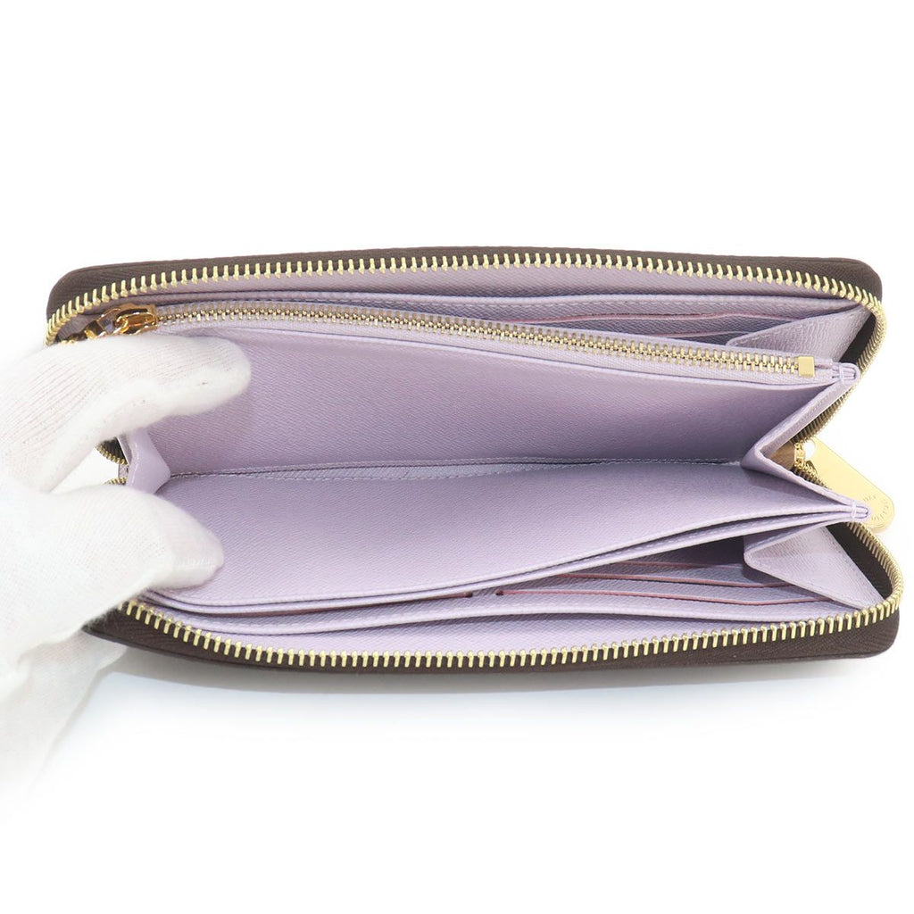 Louis Vuitton Monogram Zippy Wallet Zip Around Misty Lilac — view 7