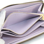 Louis Vuitton Monogram Zippy Wallet Zip Around Misty Lilac — view 8