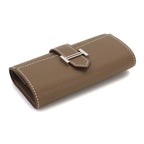 Hermes Bearn Key Case Quadruple Strand Epsom Etoupe Silver Key Holder — view 4