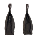 Hermes Her Line Gray Silver Polyamide Polyester Tote — view 7