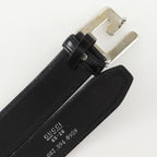 Gucci Buckle Black Belt — view 5