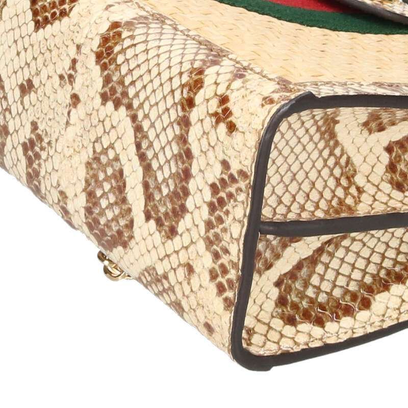 Gucci Ophidia Small Exotic Cles the Shoulder — view 4