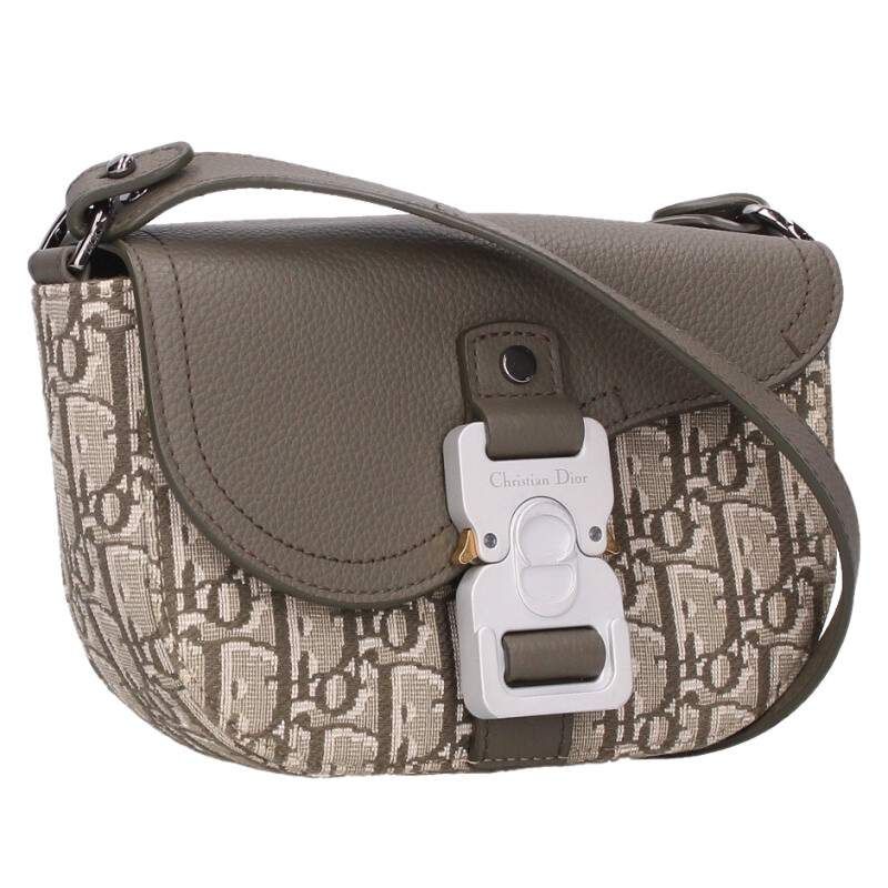 Dior Oblique Switchable Saddle Shoulder