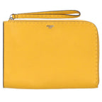 Fendi Selleria Slim Clutch Leather