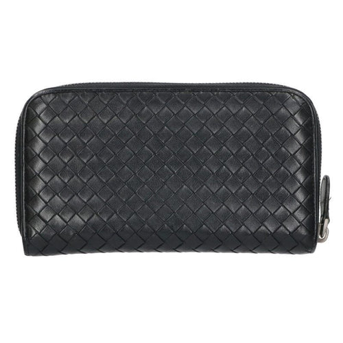 Bottega Veneta Intrecciato Leather Round Wallet — view 2