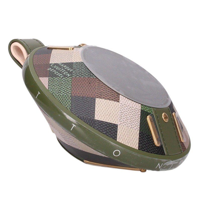 Louis Vuitton LV Nanogram Speaker Camouflage Damier Aluminum Shoulder — view 3