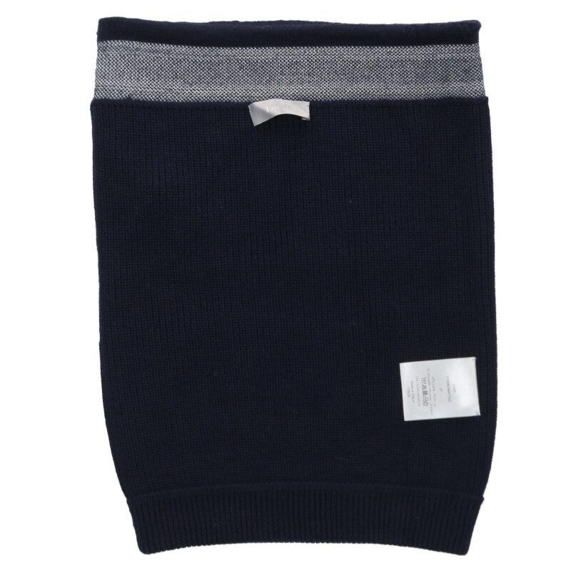 Dior Logo Embroidered Wool Neck Warmer Shoulder — view 3