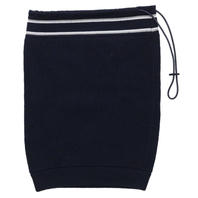 Dior Logo Embroidered Wool Neck Warmer Shoulder — view 2