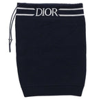Dior Logo Embroidered Wool Neck Warmer Shoulder