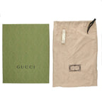 Gucci GG Embossed Side Zip Leather Boots 11.5 — view 5
