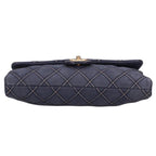 Chanel Quilted Triple Stitch Calfskin Chain Shoulder — view 4