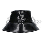 Dior Hat with Oblique Pattern Tulle Veil 59 — view 2