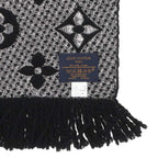 Louis Vuitton Echarpe Logo Mania Shine Monogram All Over Pattern Wool Scarf — view 3