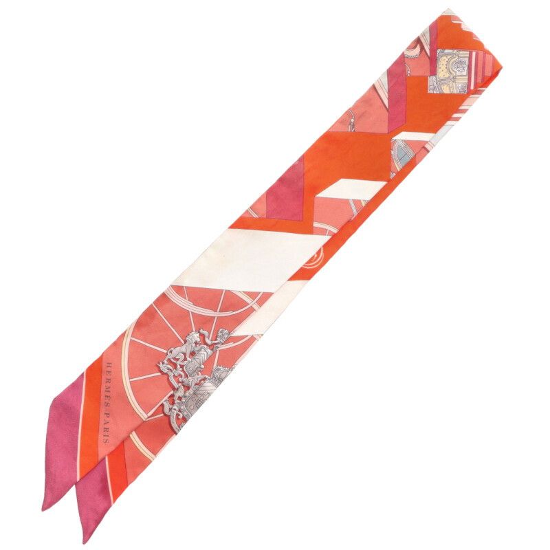 Hermes Twilly Springs Silk Scarf — view 2