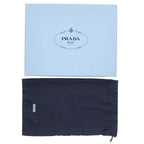 Prada Brushed Leather Loafers — view 5