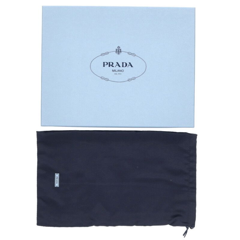 Prada Brushed Leather Loafers — view 5