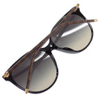 Louis Vuitton LV Fast Round Sunglasses Eyewear Monogram Acetate Black Gold — view 9