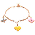 Louis Vuitton Bracelet Sweet Monogram Alloy Gold
