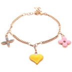 Louis Vuitton Bracelet Sweet Monogram Alloy Gold