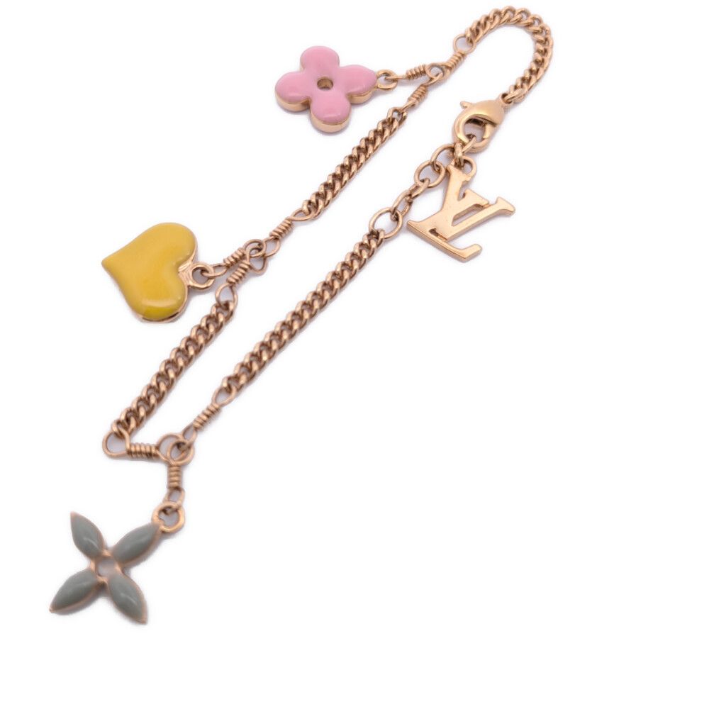 Louis Vuitton Bracelet Sweet Monogram Alloy Gold — view 2