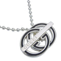 Gucci Interlocking Ball Chain 925 Sterling Silver Necklace