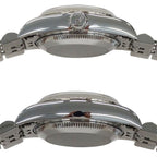 Rolex Datejust Number Watch Automatic Winding at Stainless Steel White Gold WG — view 3