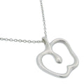 Tiffany & Co Apple Elsa Peretti 925 Sterling Silver Necklace