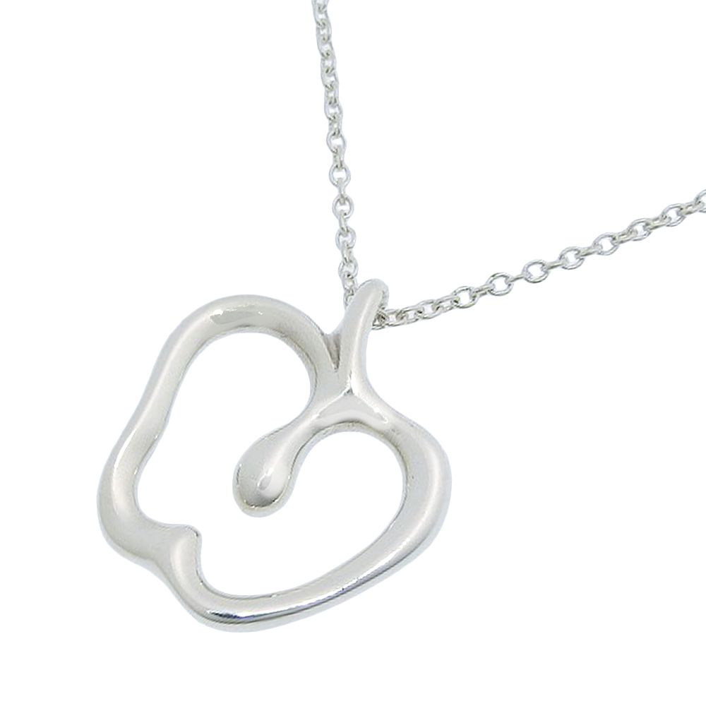 Tiffany & Co Apple Elsa Peretti 925 Sterling Silver Necklace — view 3