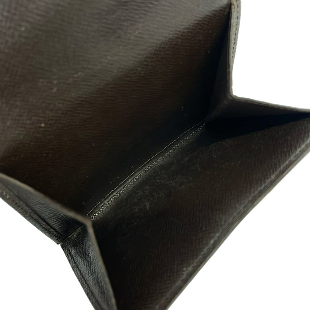 Louis Vuitton Hook Wallet Damier Porte-Monnaie Billets Carte Cles Ebene — view 4