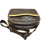Louis Vuitton Reporter PM Shoulder Bag Monogram Leather — view 5