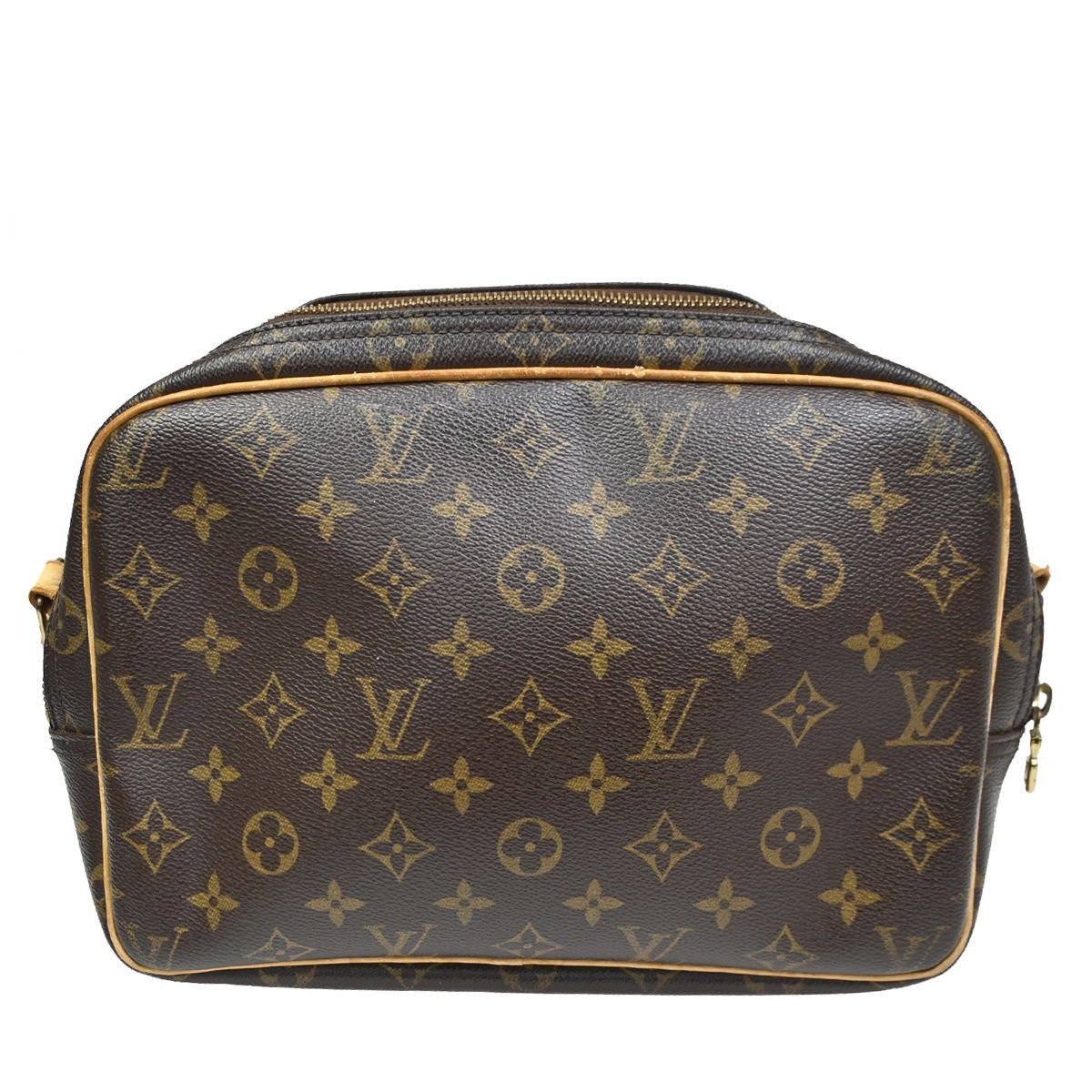 Louis Vuitton Reporter PM Shoulder Bag Monogram Leather — view 3