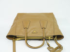 Prada Leather 2-Way Shoulder Bag Tote Brown — view 5