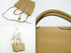 Prada Leather 2-Way Shoulder Bag Tote Brown — view 6