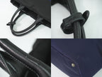 Prada Nylon Tote Navy Black — view 6