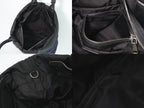 Prada Nylon Tote Navy Black — view 8