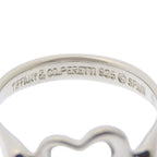Tiffany & Co Open Heart Elsa Peretti 925 Sterling Silver Ring — view 6