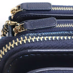 Chanel Deauville Chain Clutch Shoulder Bag Navy Cruise — view 6
