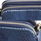 Chanel Deauville Chain Clutch Shoulder Bag Navy Cruise — view 7
