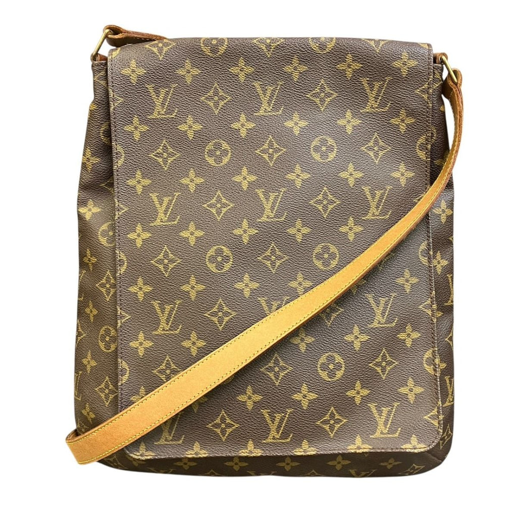 Louis Vuitton Musette Monogram Shoulder Bag Canvas