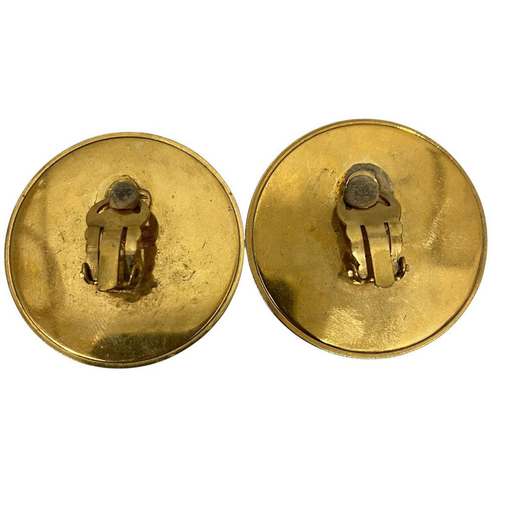 Chanel Vintage CC Logo Earrings — view 2